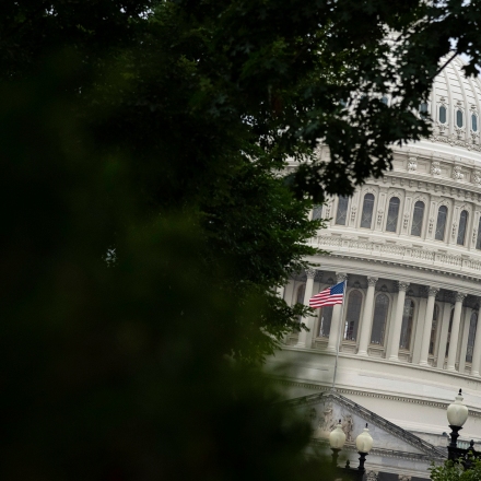 A general view of the U.S. Capitol, in Washington, D.C., on Tuesday, June 20, 2023. (Graeme Sloan/Sipa USA)(Sipa via AP Images)