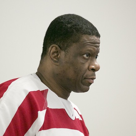 Death Row inmate Rodney Reed was back in Bastrop County District Court Tuesday October 10. 2017 asking Judge Doug Shaver to reconsider testimony from his murder trial in the slaying of Stacey Stites. (Ralph Barrera/Austin American-Statesman via AP)